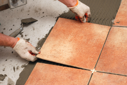 Kitchen Tile Flooring Install